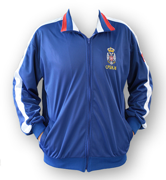 Blue track suit Serbia - jacket