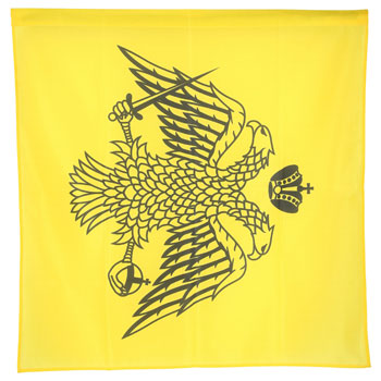 Byzantine flag mesh 100 x 100 cm-1