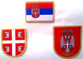 A large set of Serbian flags-3