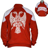 'Serbian Eagle' sweat shirt - red