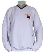 Knitted sweat shirt Serbia - white
