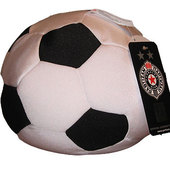 Plišani jastuk - lopta Partizan