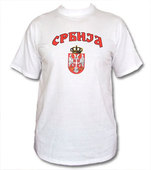 T shirt Serbia - model J