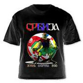 'Serbia in Africa' T shirt