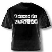 'Kosovo is Serbia' T shirt - model C