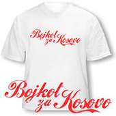 'Kosovo is Serbia' T shirt - model G