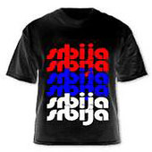 'Serbia - inscription' T shirt