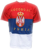 Serbian flag - Kosovo T shirt