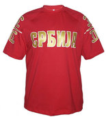 T-shirt Serbia 4S - gold