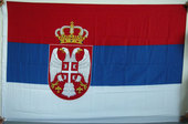 Serbian flag 150x100 cm
