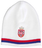 Winter cap Sertbia - white