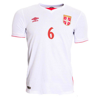 Umbro Serbia away jersey 16/17 with name and number-1