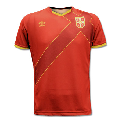 Komplet - crveni fudbalski dres Srbije + parfem Orao