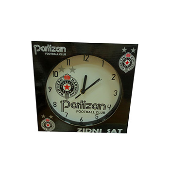 Wall clock FC Partizan 2073-1