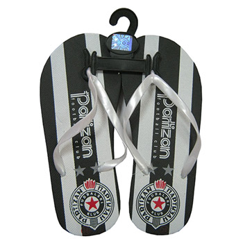 Flip flops with stripes FC Partizan 2100