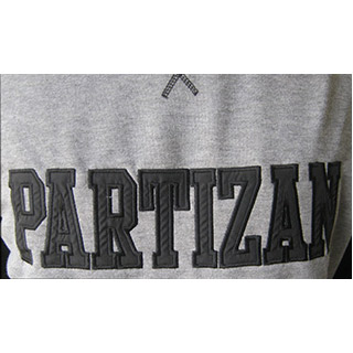 Gray & black sweatshirt FC Partizan 2166-1