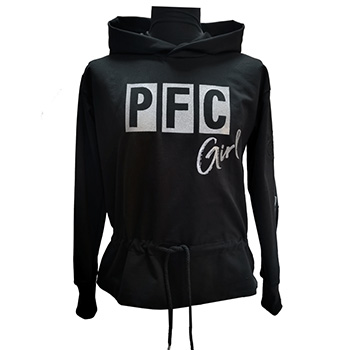 Black womens sweatshirt PFC Girl 2173