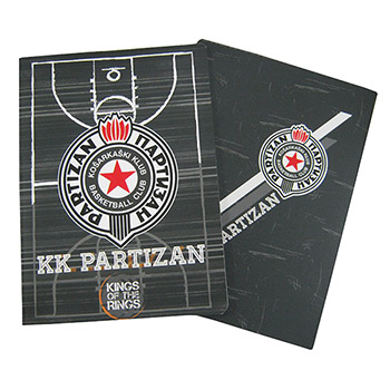 Notebook A5 BC Partizan 2204