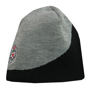 Grey-black winter cap BC Partizan 2426-1