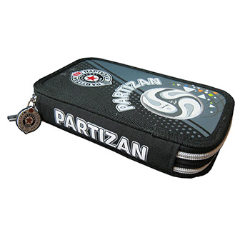 Double pencil box FC Partizan 2632