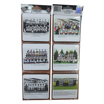 Coasters with teams 6/1 FC Partizan 2881