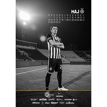 FC Partizan calendar 2019-1