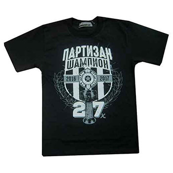 Kids T-shirt Champions 27 FC Partizan 3250