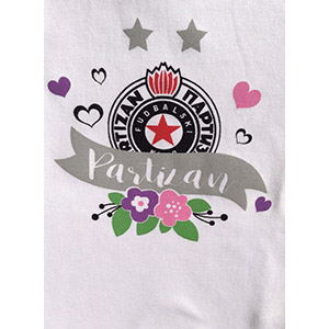 Baby body for girls FC Partizan 3274-1