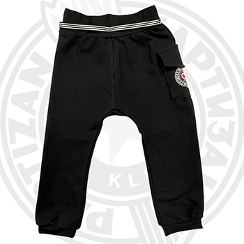 Kids bottom part of tracksuit with pocket FC Partizan (size 2-8) 3522