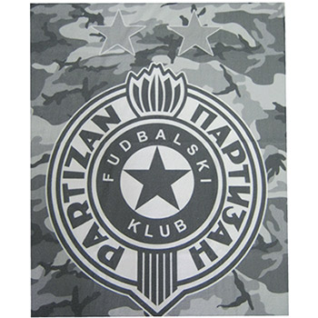 Beach towel camouflage FC Partizan 4041-1