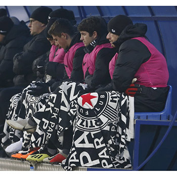 FC Partizan blanket 4080