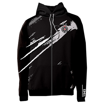 Zip hooded sweatshirt FC Partizan 4096
