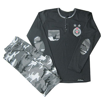 Male pajamas FC Partizan 4502