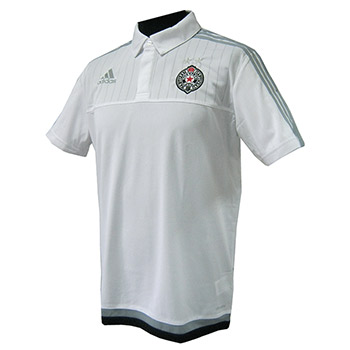 White Adidas polo shirt Tiro 2015 FC Partizan 5032