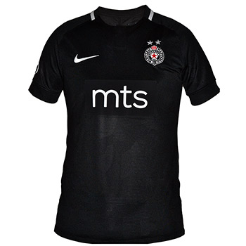 Dečiji Nike crni dres FK Partizan 2018/19