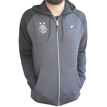 Nike gray hooded zip sweater FC Partizan 5177