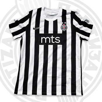 Nike kids black&white jersey FC Partizan 2022/23