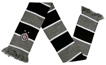 Bar scarf Partizan - grey