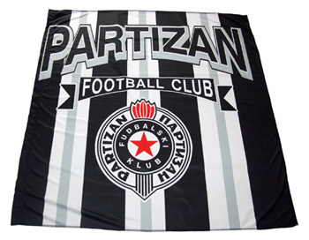 FC Partizan flag