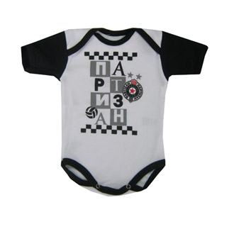 Baby body Retro squares Partizan 3121