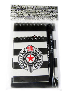 Block set and pen BC Partizan