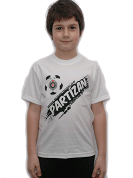 Kids T short FC Partizan 2-6 years 3071 Kids T short FC Partizan 2-6 years 3071