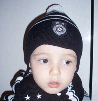 Kids wollen cap FC Partizan Kids wollen cap FC Partizan