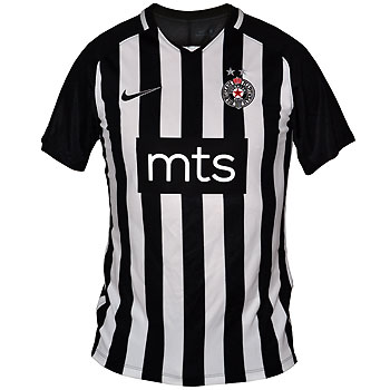 Nike crno-beli dres FK Partizan 2019/20