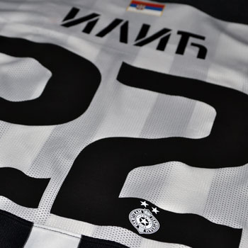 Nike crno-beli dres FK Partizan 2019/20 sa štampom-1