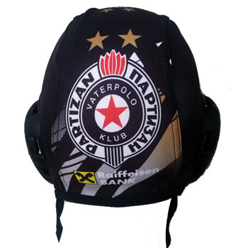 Keel waterpolo cap VK Partizan for season 2016/17 - black-1