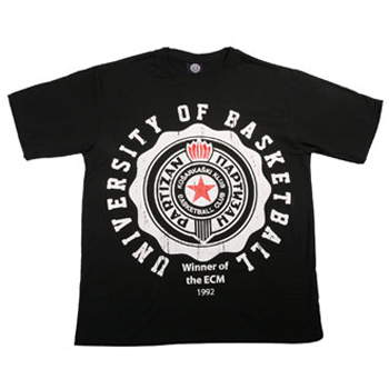 University of basketball T shirt - black