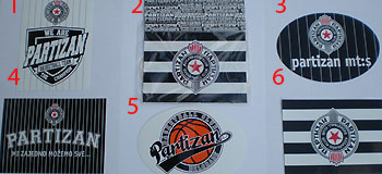 Nalepnice KK Partizan