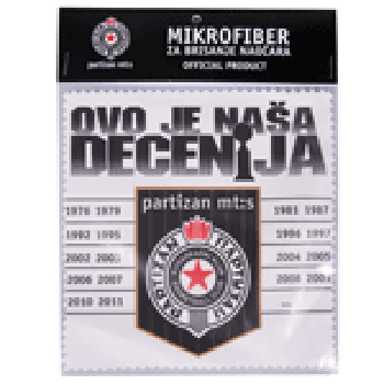 Mikrofiber krpa za naočare Partizan