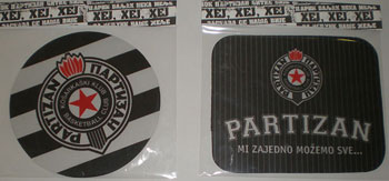 Podmetači za miša KK Partizan 
